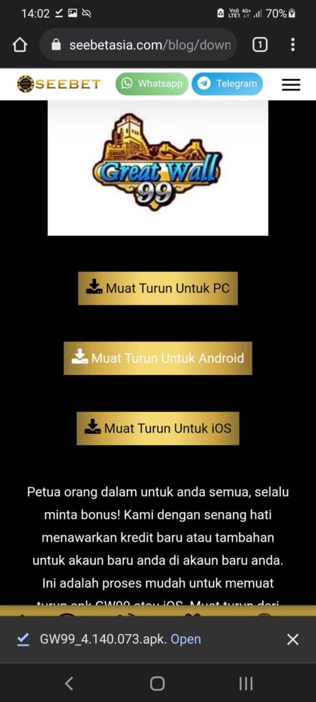 Download & Install Greatwall99/GW88/GW99(IOS / APK / PC) 2026 5 gw99 slot apk download complete app can be opened now